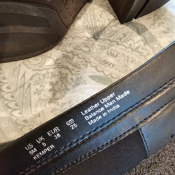 NWOB Franco Sarto Kemper Black Leather Boot US 8M - Picture 6 of 8